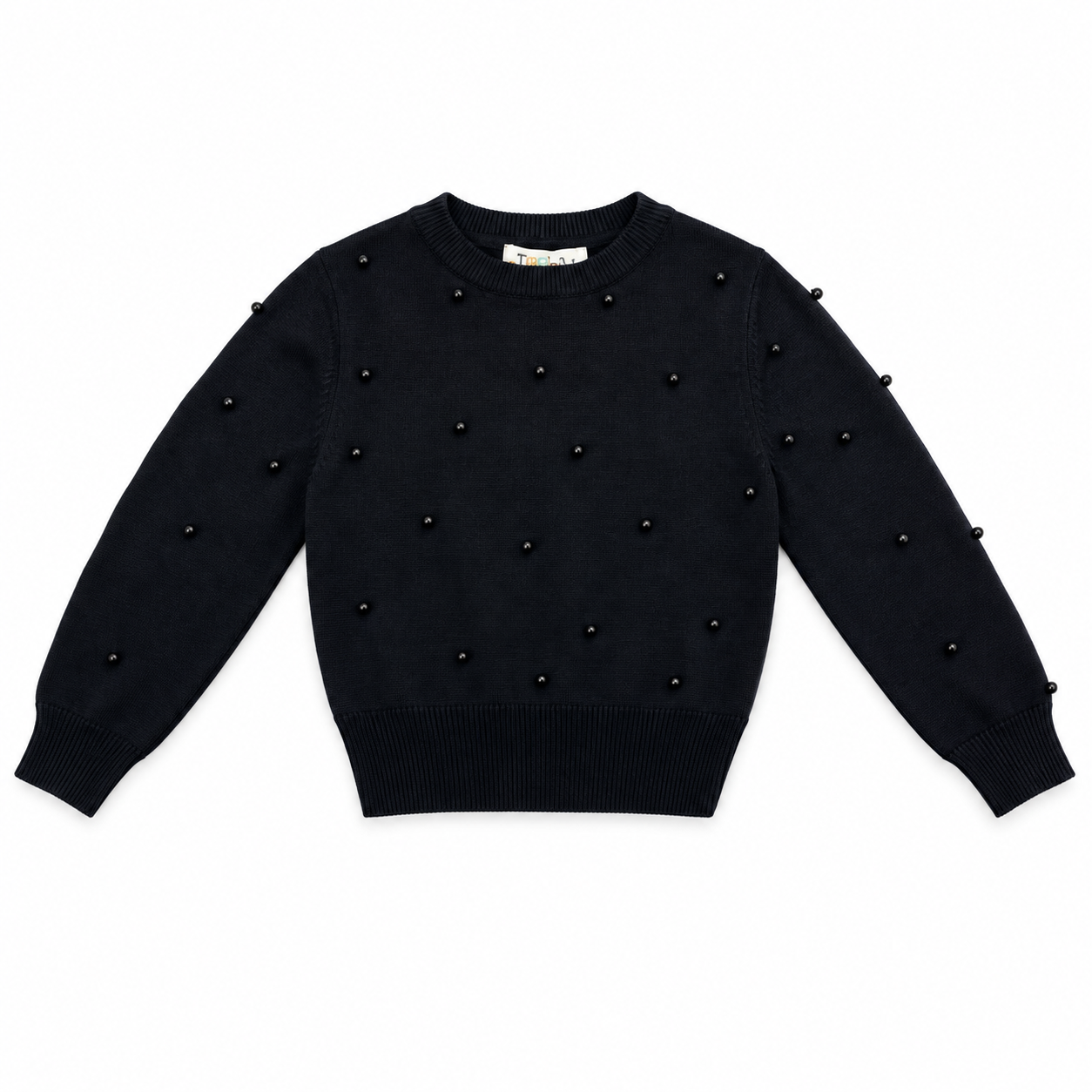 23-103 TEELA STUD KNIT TOP