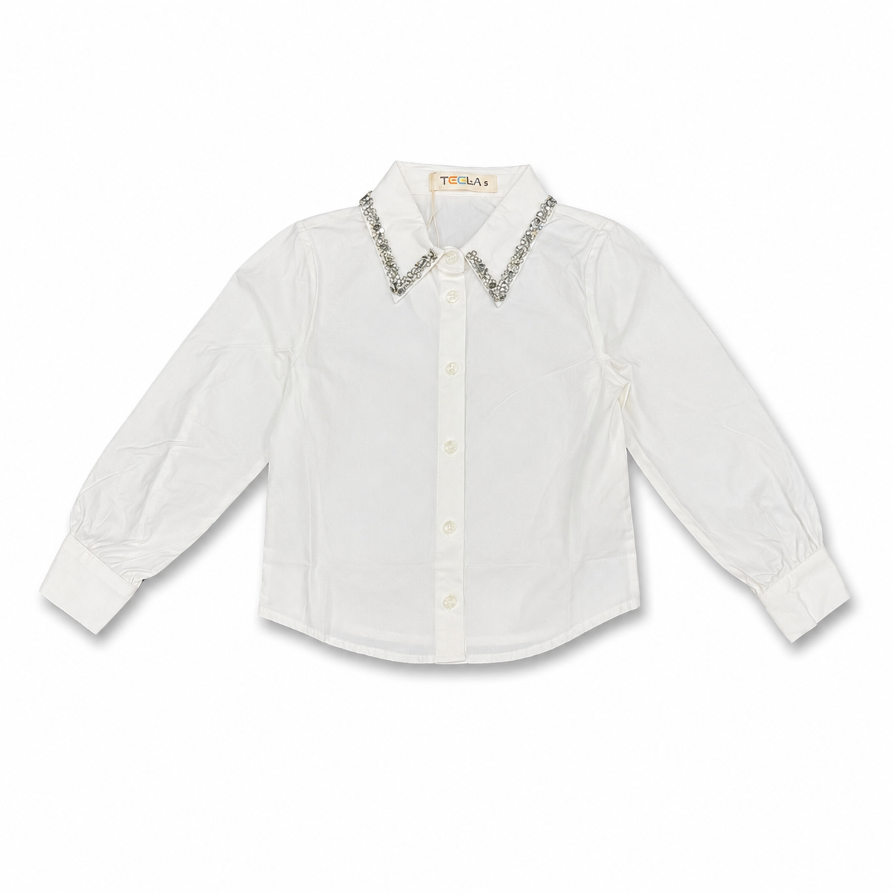 23-104 TEELA STUD BLOUSE