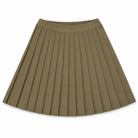 23-141/ 142 TEELA PLEAT SKIRT + CHERRY CARDI