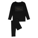 241007 NOGGI LINEAR PATCH LOUNGEWEAR SET