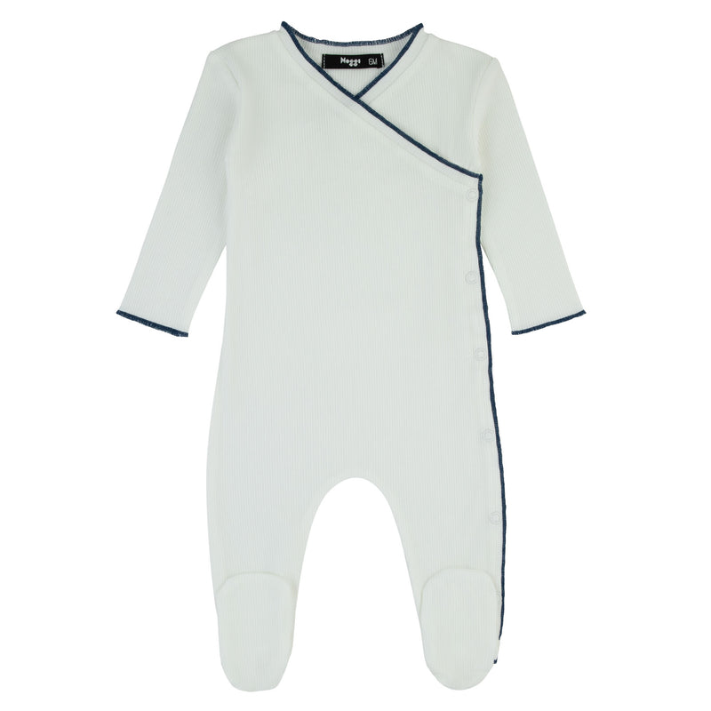 241202 NOGGI BAMBOO RIB KIMONO FOOTIE 3PC SET