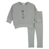 430LG BONDOUX BEBE FADED PRINT 2PC
