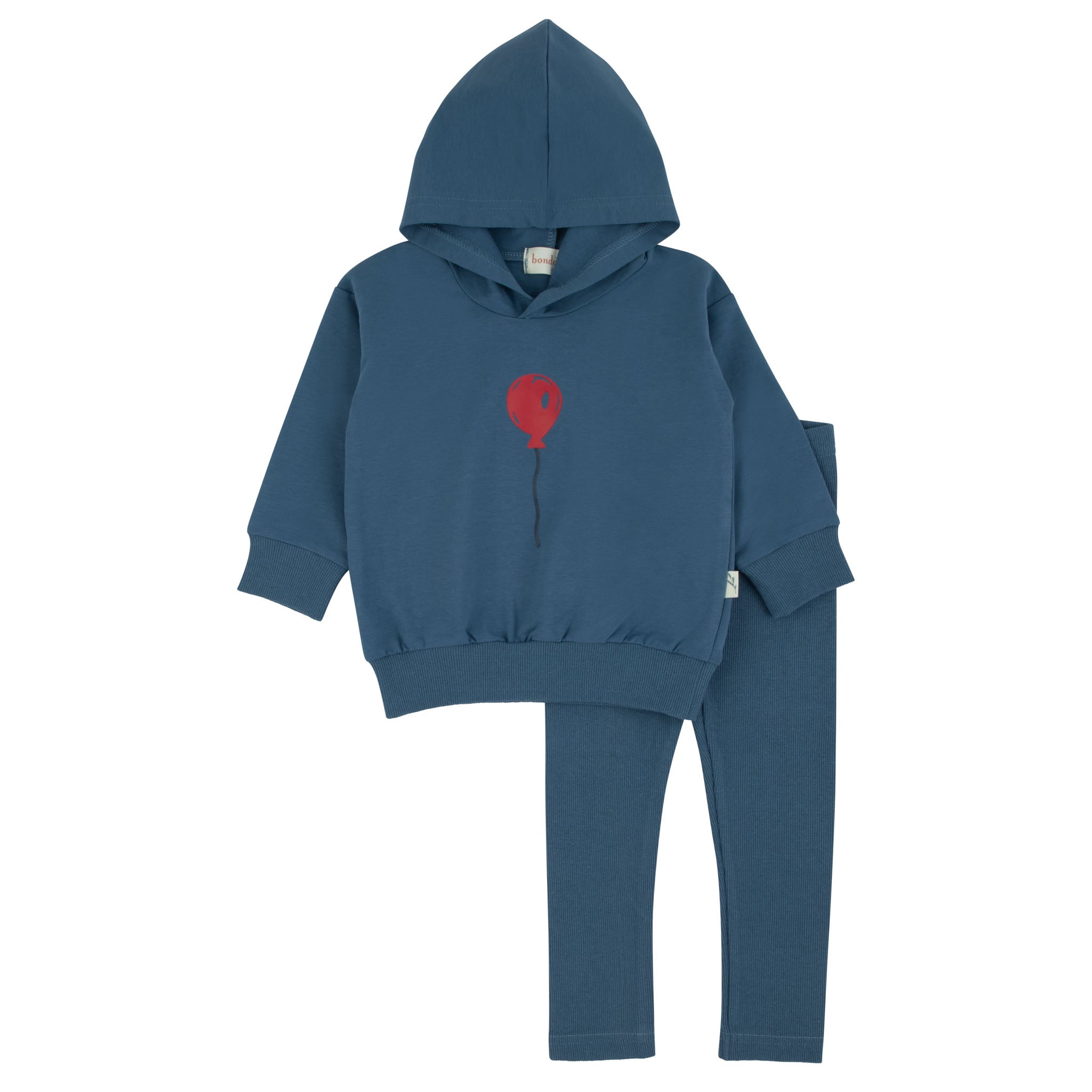 451LG BONDOUX BALLOON HOODIES 2PC SET