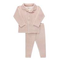 ELYS & CO VELOUR STRIPE PAJAMA