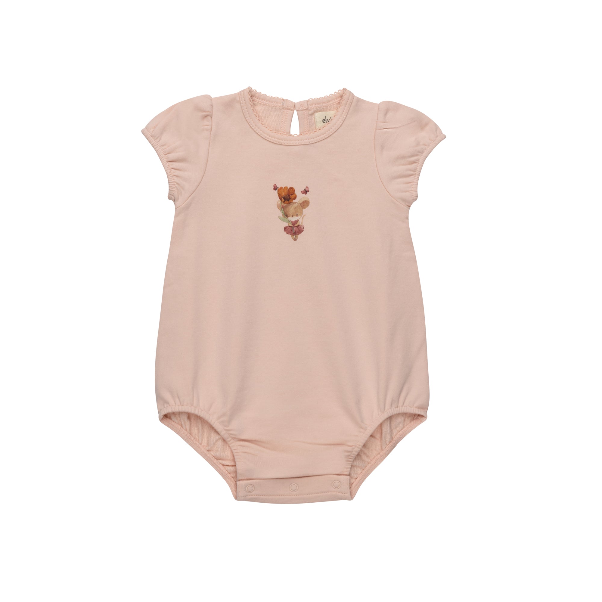 ELYS & CO FRENCH TERRY MOUSE COLLECTION ROMPER