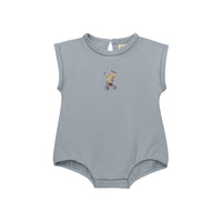 ELYS & CO FRENCH TERRY MOUSE COLLECTION ROMPER