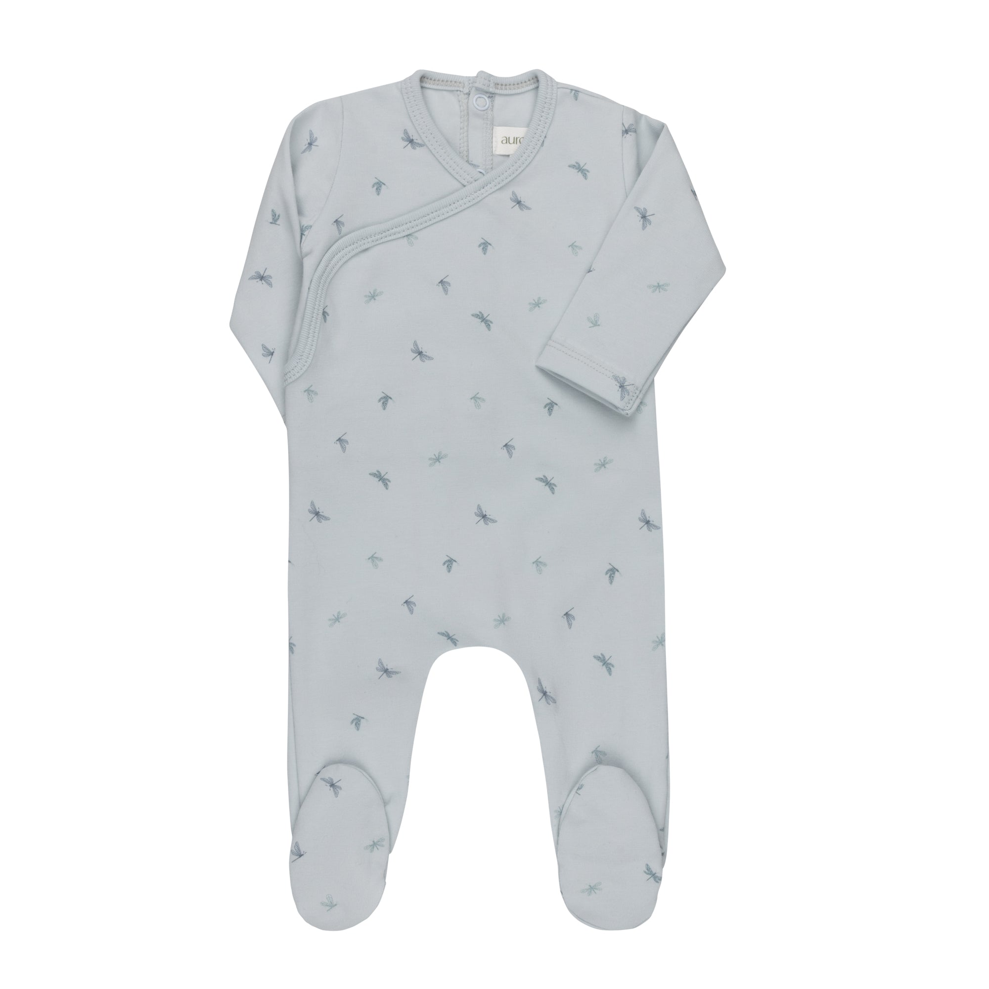AURORA JERSEY COTTON DRAGONFLY COLLECTION FOOTIE