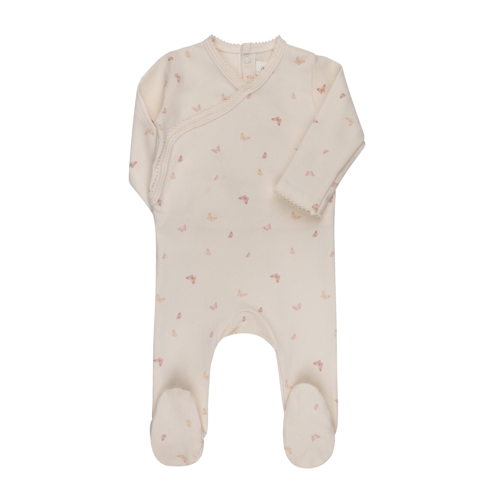 AURORA JERSEY COTTON BUTTERFLY COLLECTION FOOTIE