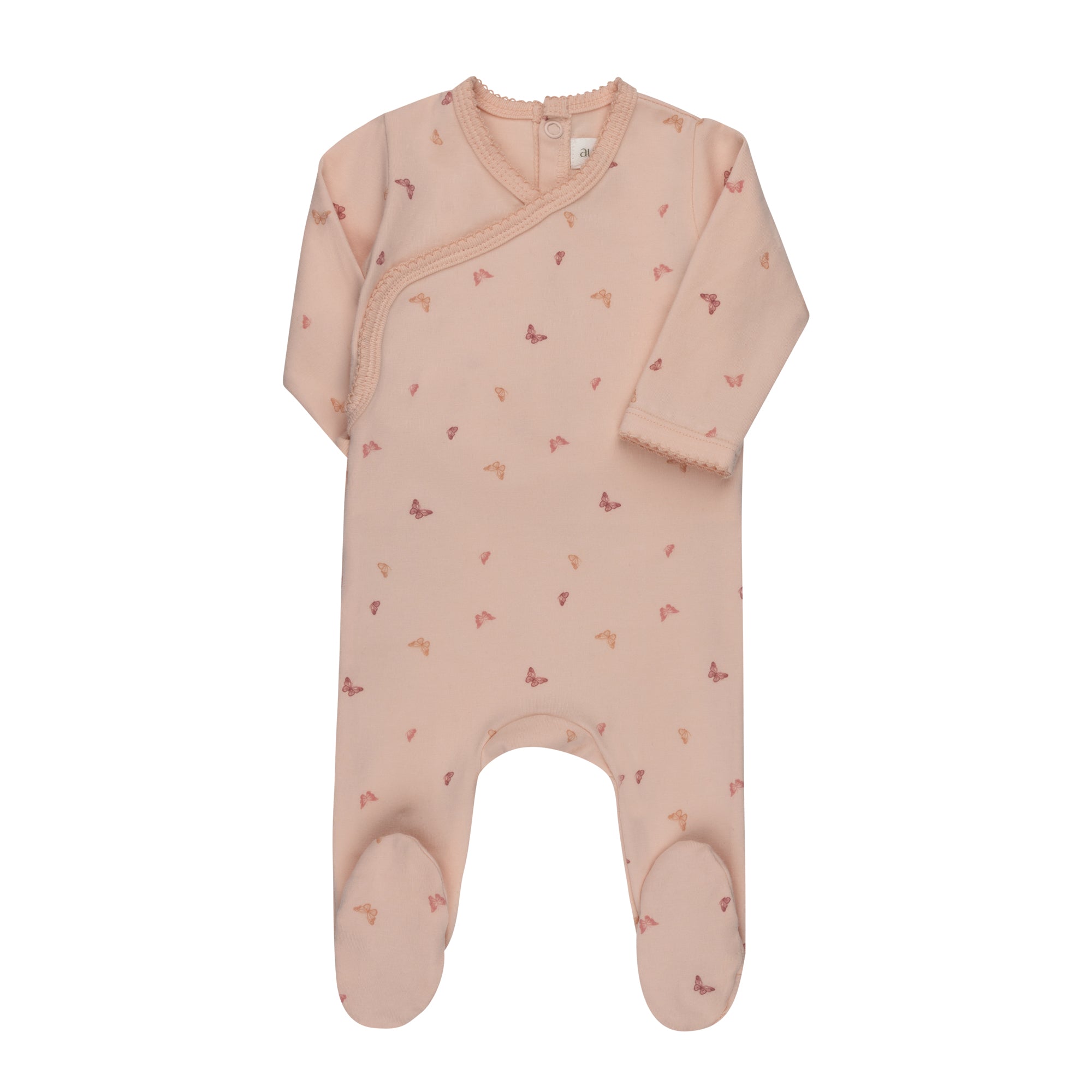 AURORA JERSEY COTTON BUTTERFLY COLLECTION FOOTIE