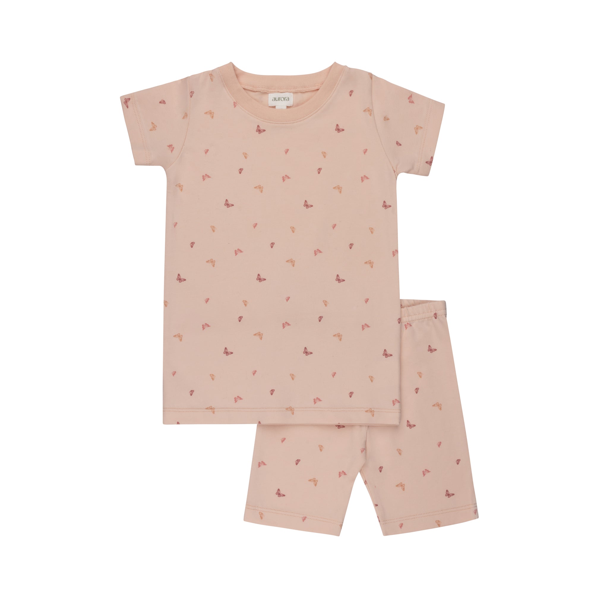 AURORA JERSEY COTTON BUTTERFLY COLLECTION PAJAMA SET