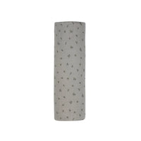 ELYS & CO FLORAL EMB. COLLAR MUSLIN SWADDLE