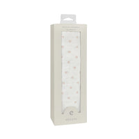 ELYS & CO ROSEBUD DIAMOND COLLECTION MUSLIN SWADDLE