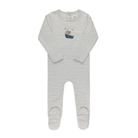 ELYS & CO NAUTICAL STRIPE COLLECTION FOOTIE