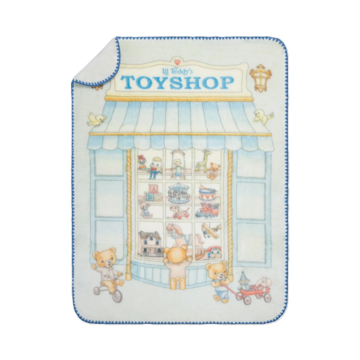 LIL TEDDY'S TOYSHOP BLANKET