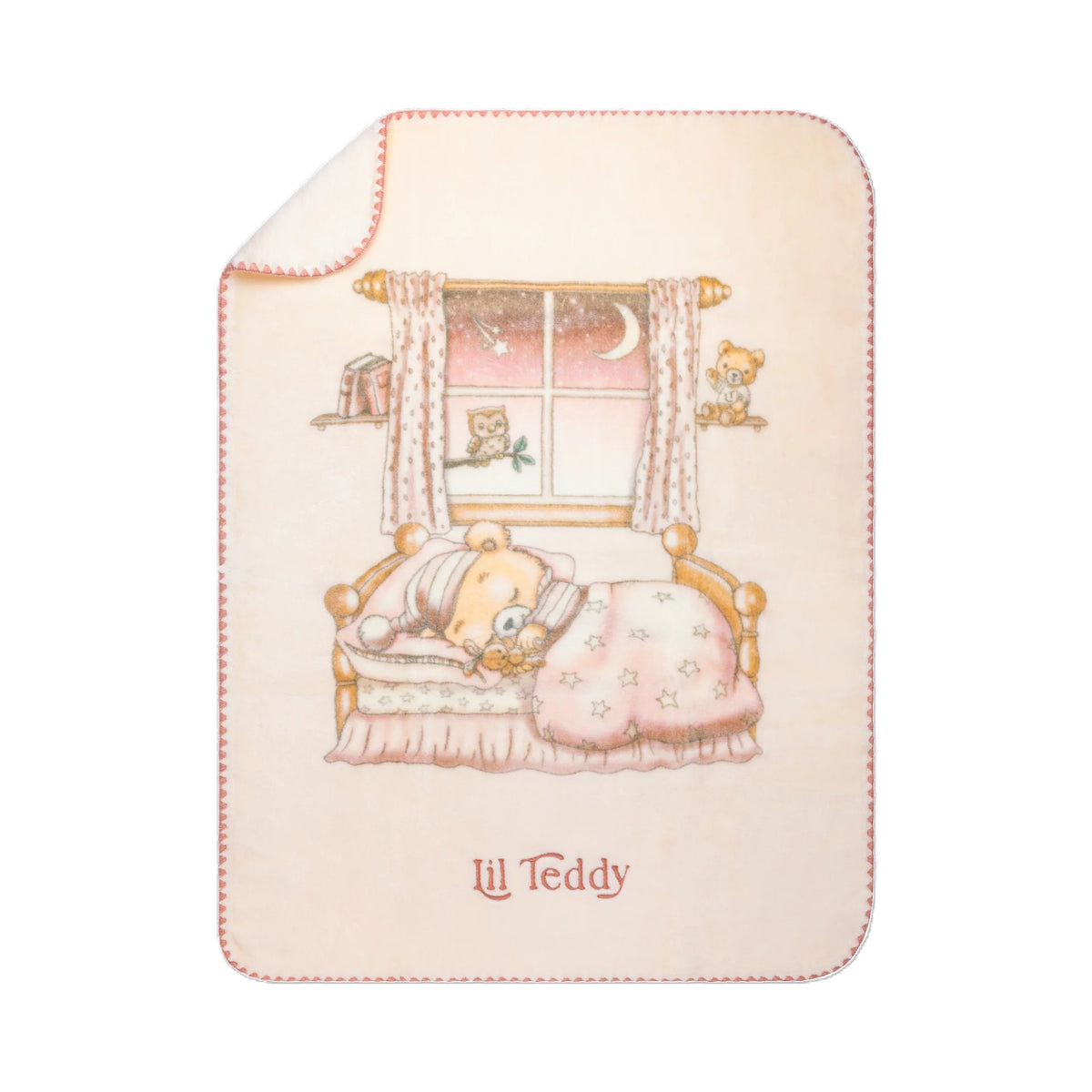 LIL TEDDY'S TWINKLE TWINKLE LIL BEAR BLANKET