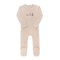 ELY'S & CO EMBROIDERED ABC COLLECTION FOOTIE
