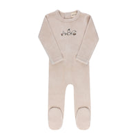 ELY'S & CO EMBROIDERED ABC COLLECTION FOOTIE