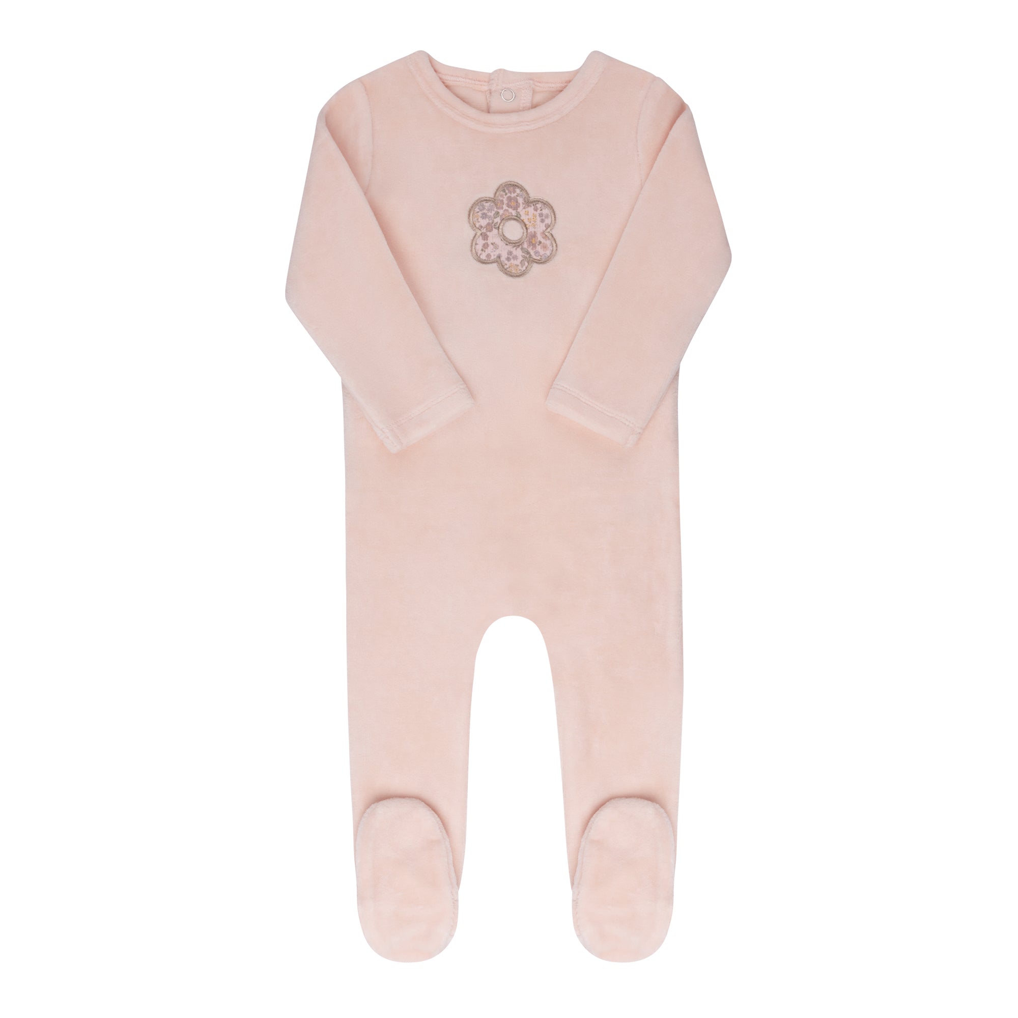 ELYS & CO VELOUR LIBERTY FOOTIE