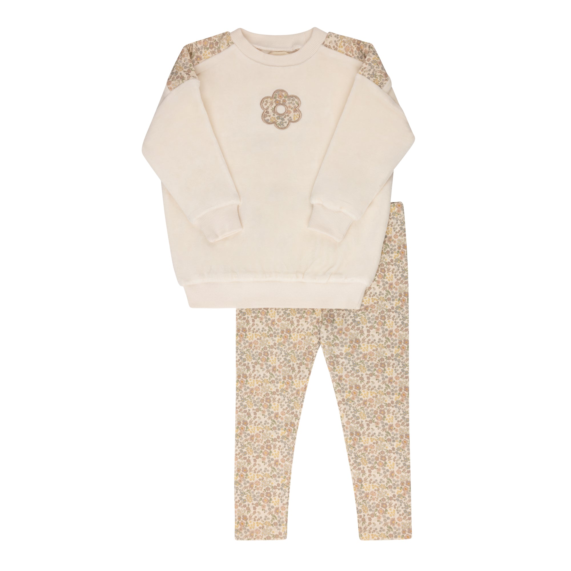 ELYS & CO VELOUR LIBERTY 2PC LOUNGE SET