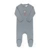 ELYS & CO FRENCH TERRY HOT AIR BALLOON FOOTIE