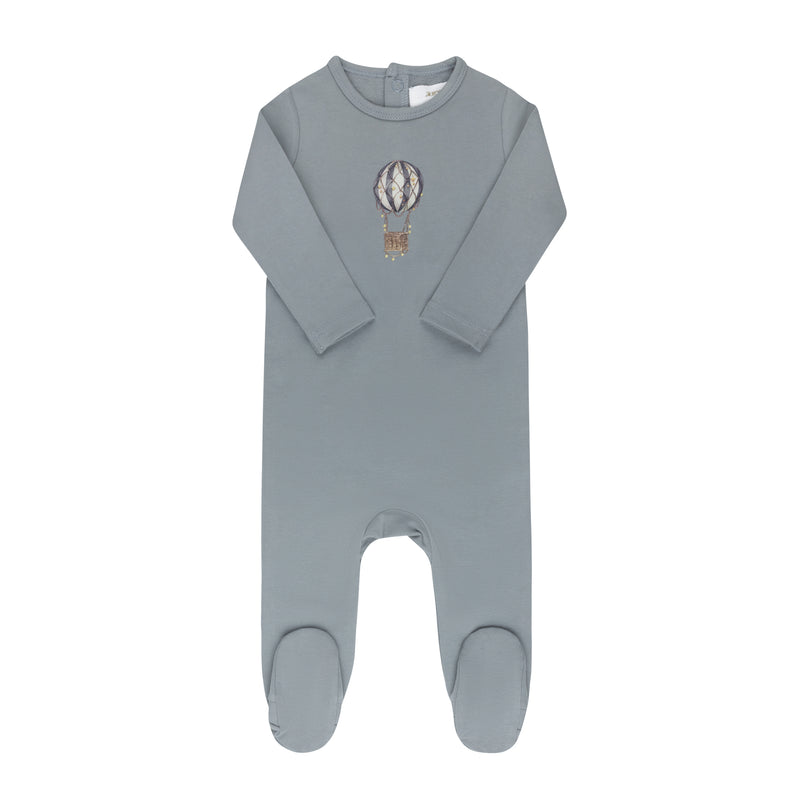 ELYS & CO FRENCH TERRY HOT AIR BALLOON FOOTIE