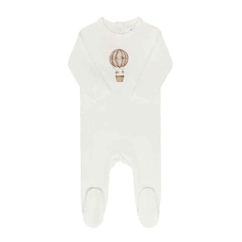 ELYS & CO FRENCH TERRY HOT AIR BALLOON FOOTIE