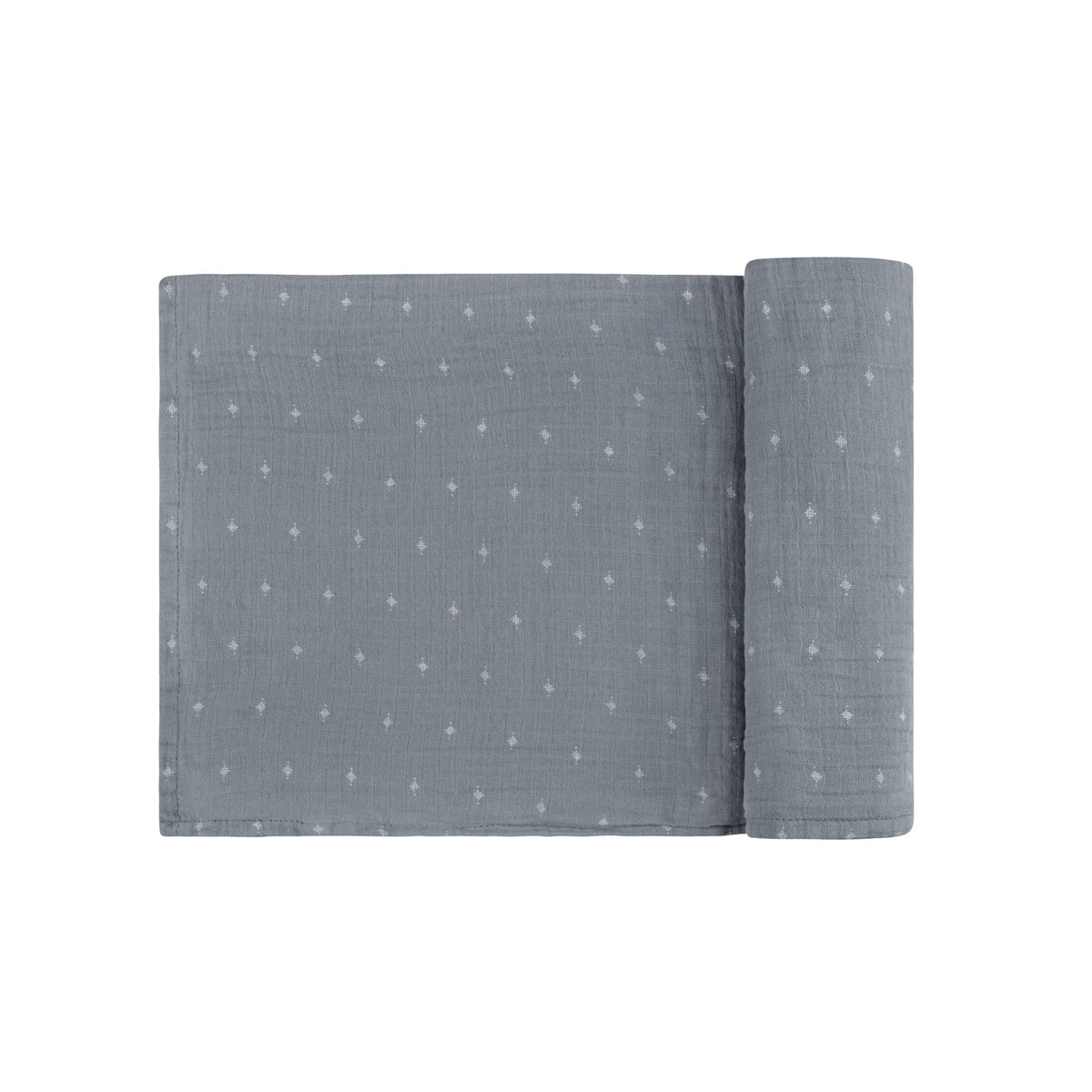ELYS & CO ROSEBUD DIAMOND COLLECTION MUSLIN SWADDLE