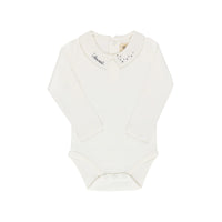 ELY'S & CO STAR KNIT COLL. CARDI + OVERALL 3PC SET