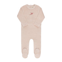 ELYS & CO VELOUR STRIPE FOOTIE