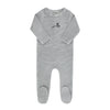ELYS & CO VELOUR STRIPE FOOTIE