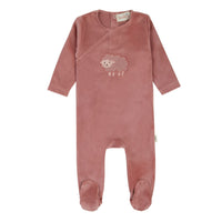 390B BONDOUX SHEEP VELOUR FOOTIE
