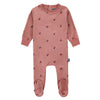 142BG BONDOUX HEART PRINT FOOTIE