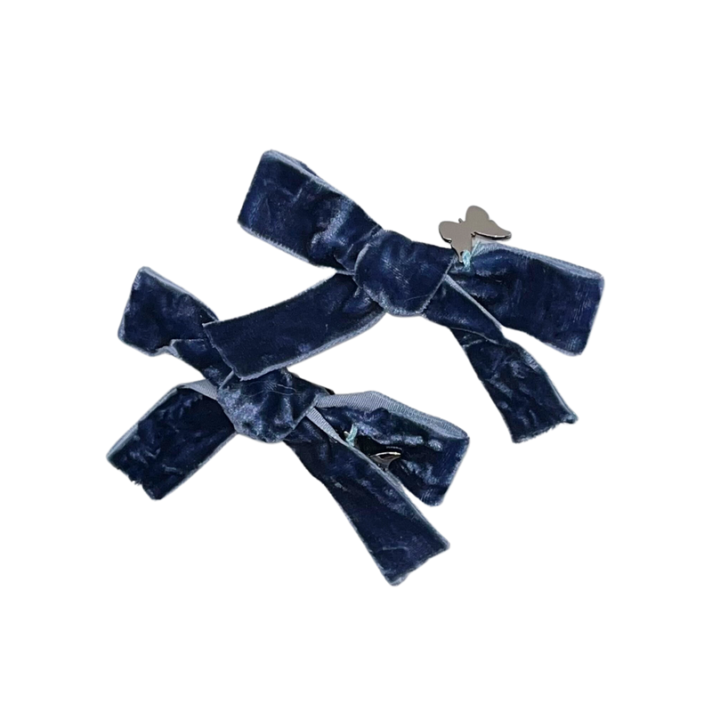 3121 ARABELLE CRINKLE VELVET MINI CLIP