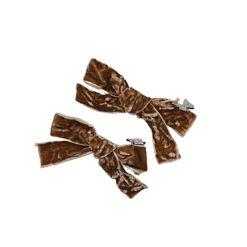 3121 ARABELLE CRINKLE VELVET MINI CLIP