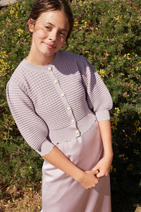 31351 PASHMINI ABIGAIL SCALLOP CARDIGAN MAXI