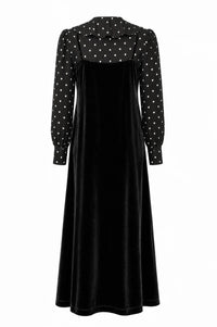 31454 PASHMINI SCARLETT BLOUSE & VELVET JUMPER SET