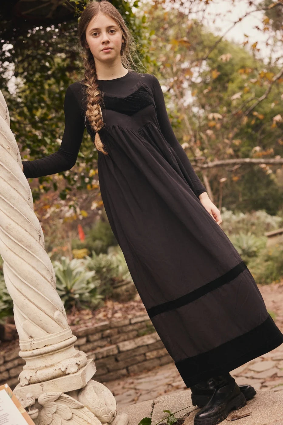 31457 PASHMINI CARMEN VELVET CHEVRON JUMPER