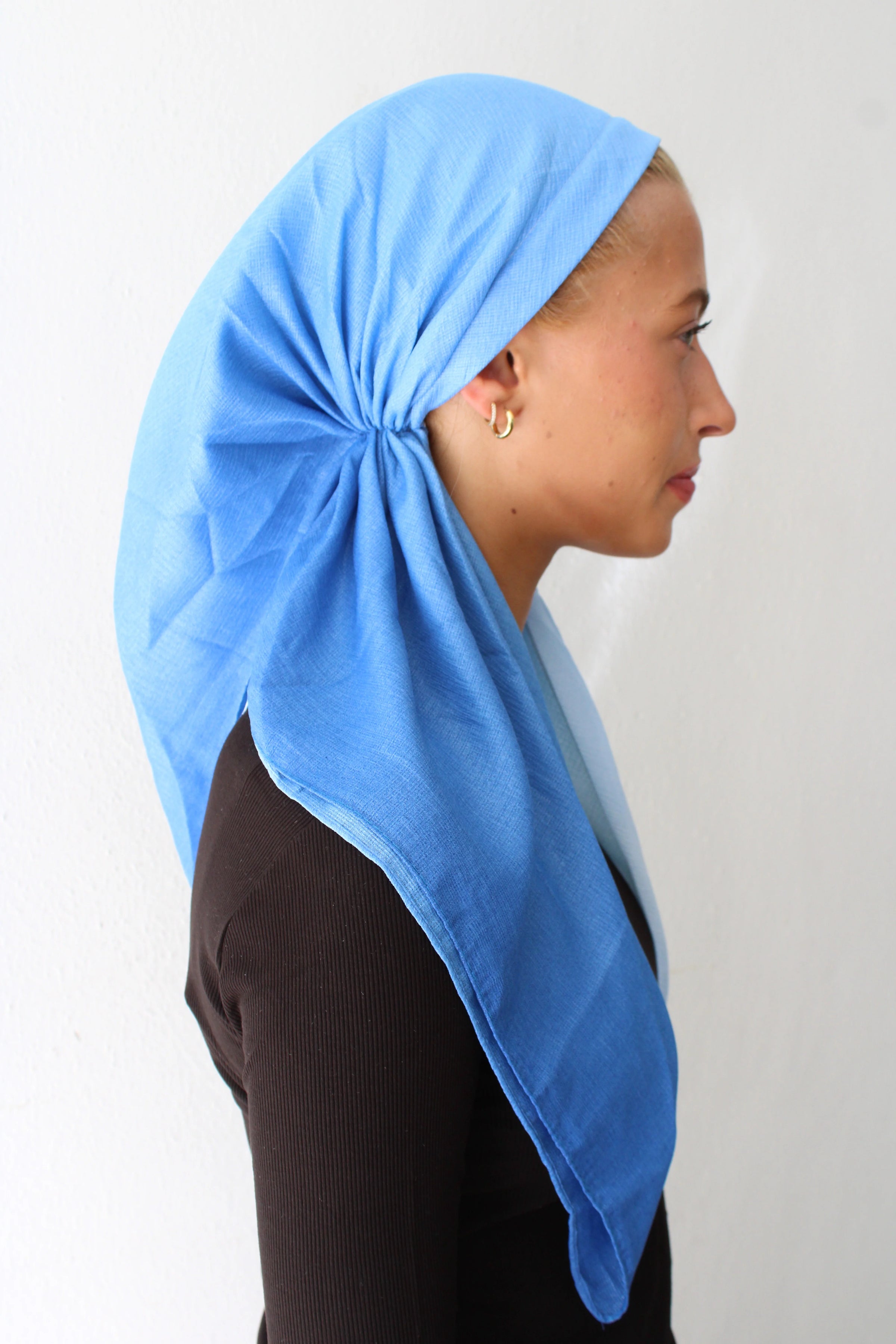 SCARF BAR CLASSIC PRETIED SHIMMER OMBRE (W/ VELVET GRIP)