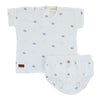 365ST BONDOUX PRINT MUSLIN SHORT 2PC SET