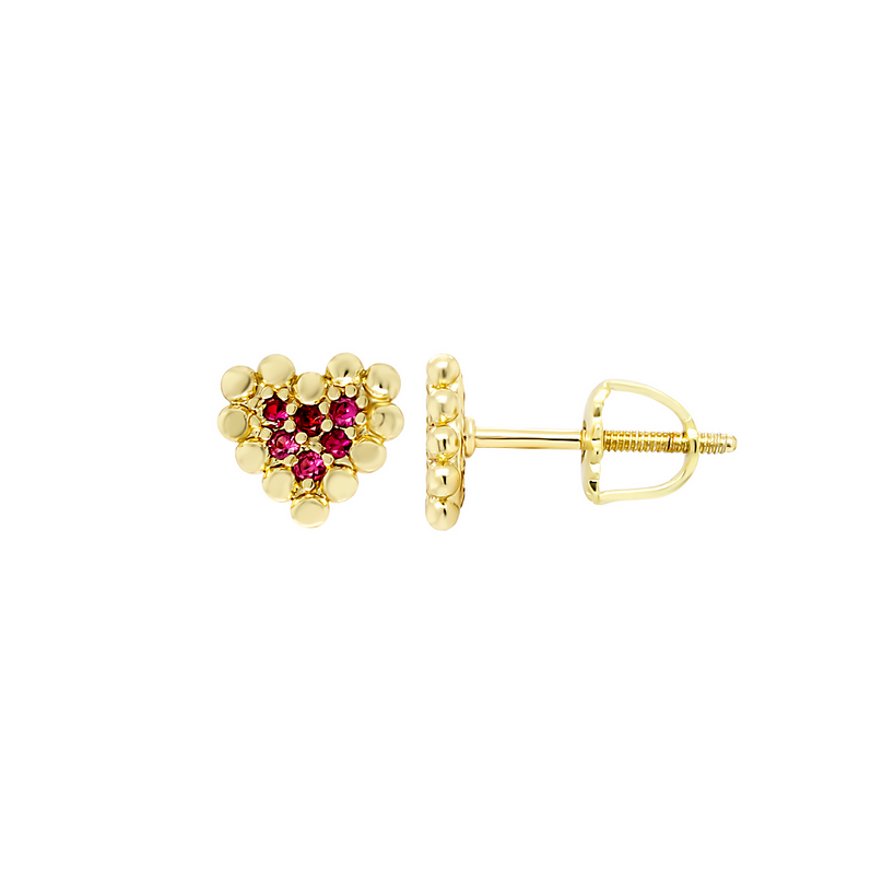 3EPS4912 DLUX GP SRS 7MM STUD SB EARRINGS