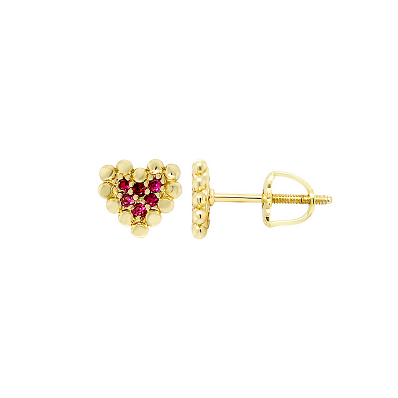 3EPS4912 DLUX GP SRS 7MM STUD SB EARRINGS