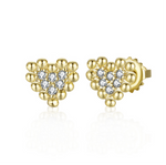 3EPS4912 DLUX GP SRS 7MM STUD SB EARRINGS