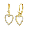 3EW4863 DLUX GP CZ HEART DESIGN
