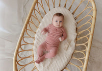 ELYS & CO VELOUR STRIPE FOOTIE