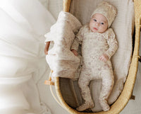 SL25043B BONJOY LILAC PRINT FOOTIE 3PC SET