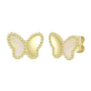 3EPS4854 DLUX GP SRS BUTTERFLY SB EARRINGS