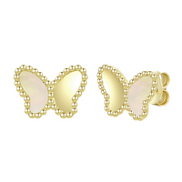 3EPS4854 DLUX GP SRS BUTTERFLY SB EARRINGS