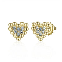 3EPS4912 DLUX GP SRS 7MM STUD SB EARRINGS