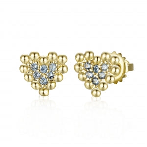 3EPS4912 DLUX GP SRS 7MM STUD SB EARRINGS