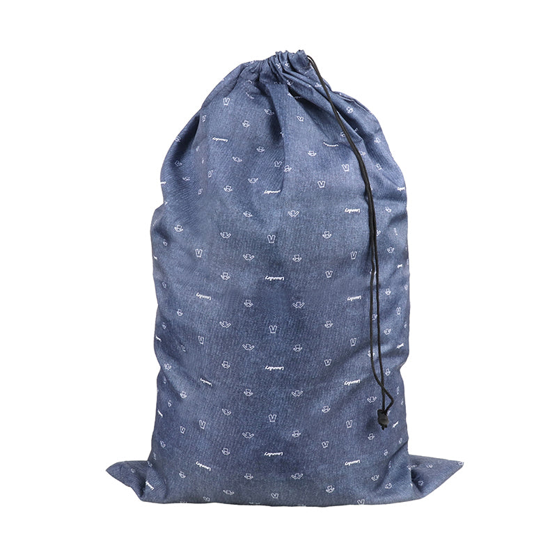 202-LB ABSTRACT WASHABLE COTTON LAUNDRY BAG